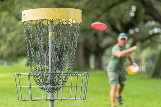 Perfect Your Game: Custom Disc Golf Baskets for Corporate Events