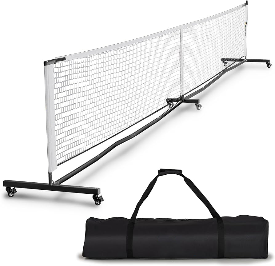 Custom Branded Pickleball Net with Wheels
