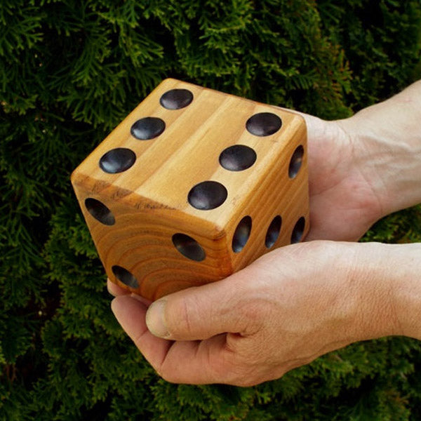 Custom Branded Giant Wooden Dice