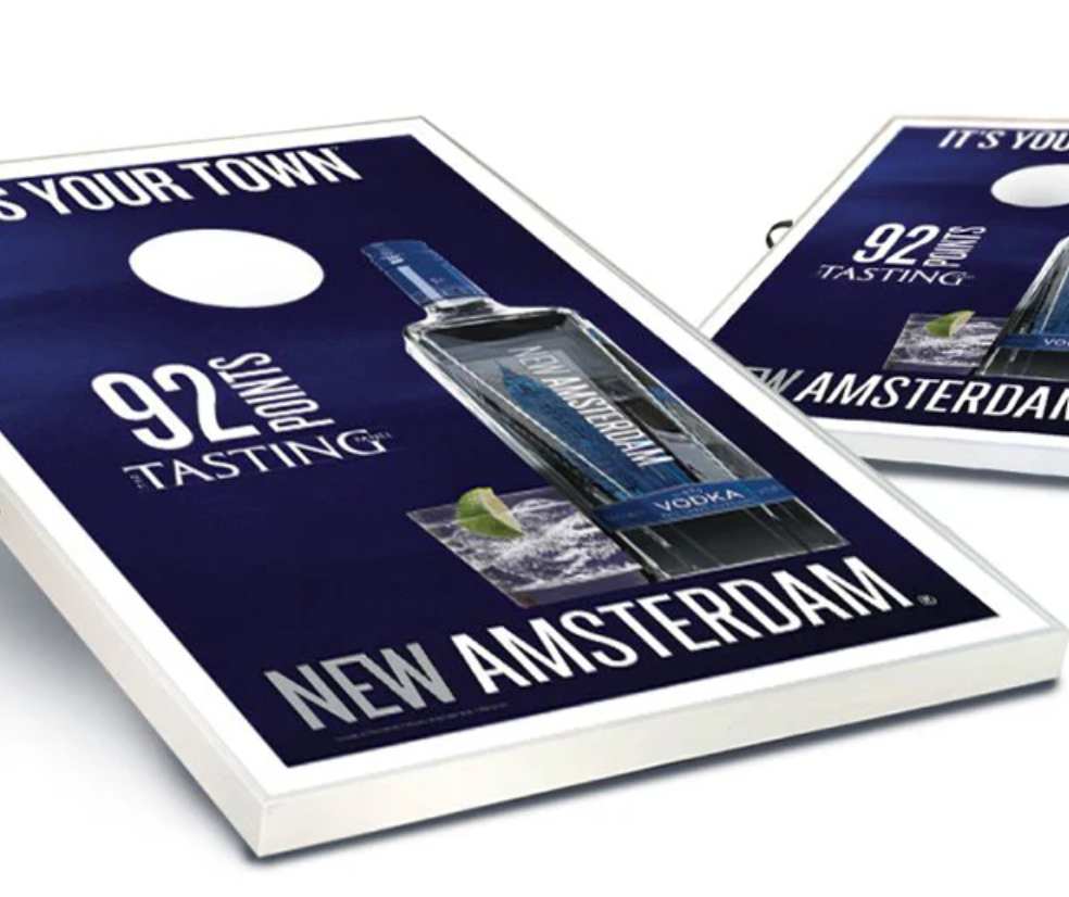 Custom Branded Tailgate Cornhole