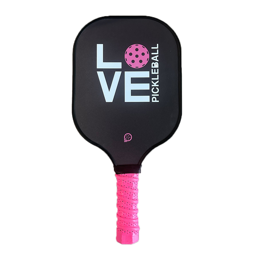 Custom Branded Match Raw Carbon Fiber with UTS Surface Pickleball Paddle