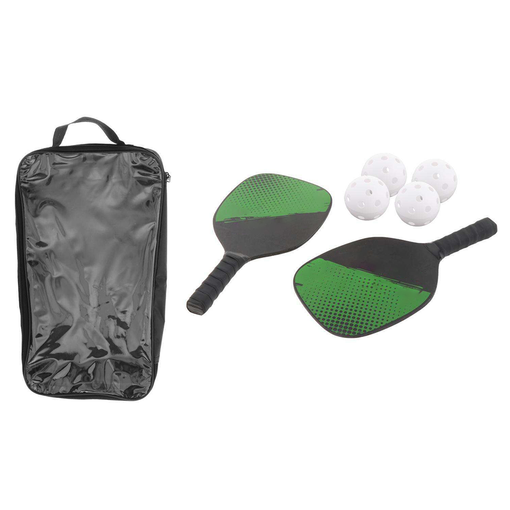Custom Branded Promo Wood Pickleball Set