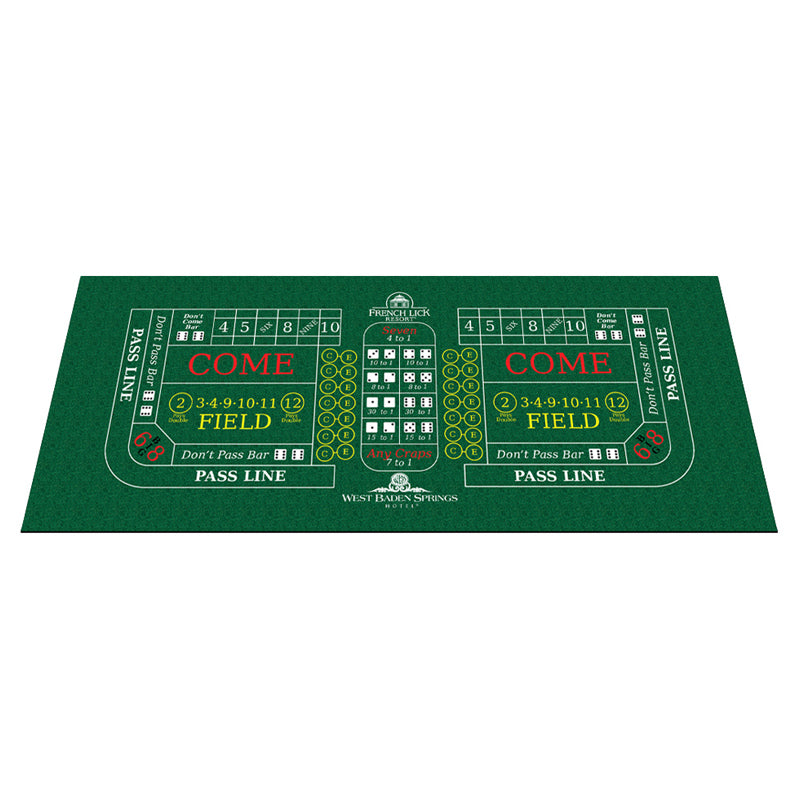 Custom Branded Casino Game Mat