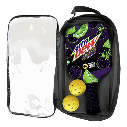 Custom Branded Promo Wood Pickleball Set
