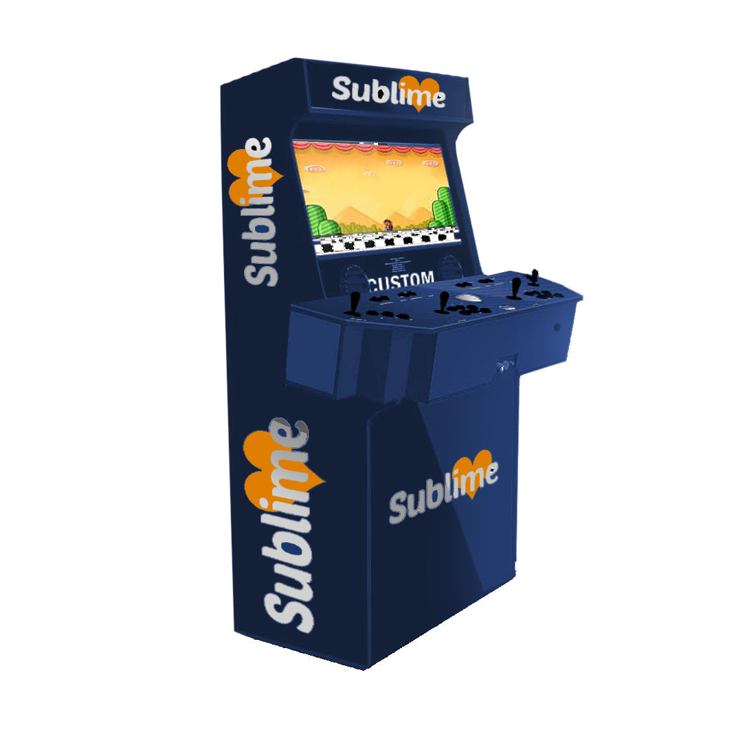 Custom Branded Retro Arcade Machine