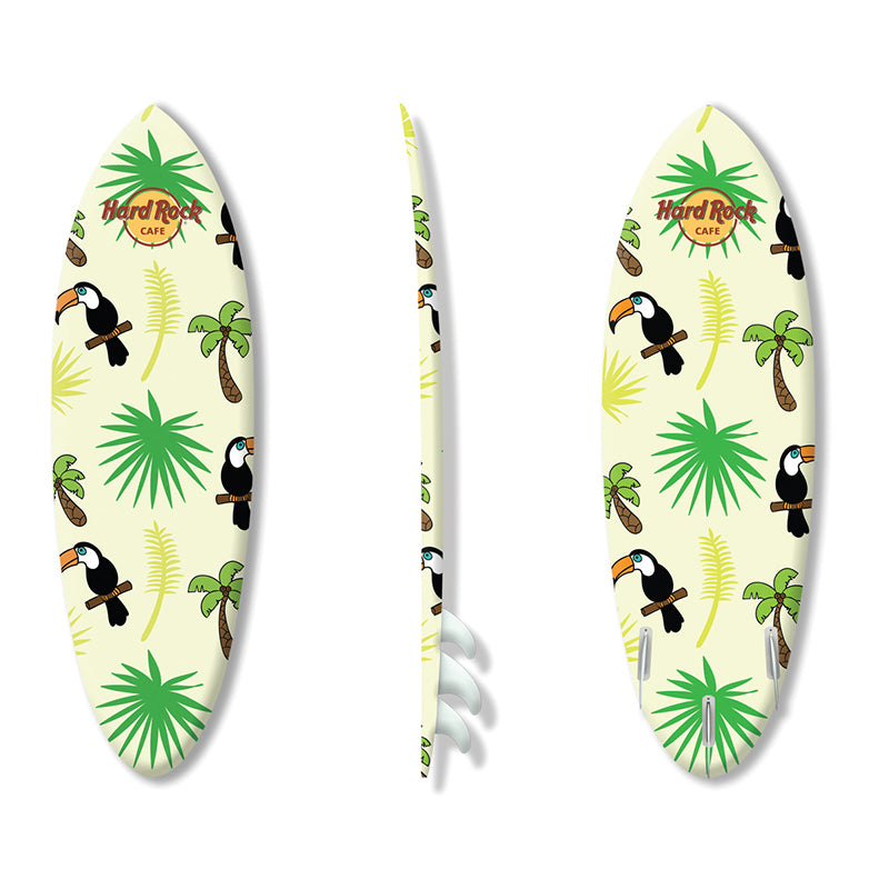 Hard Rock Cafe Promotional surfboard tropical