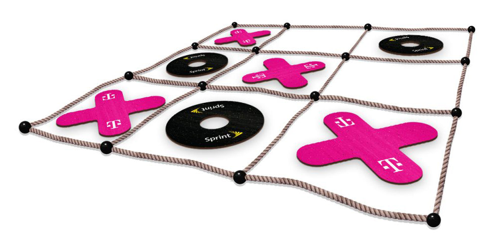 Custom Branded Giant Tic-Tac-Toe
