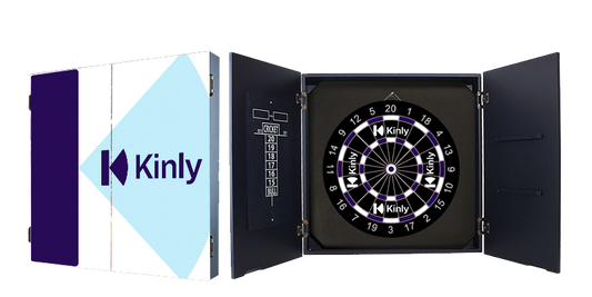 Custom Branded Dartboard & Cabinet