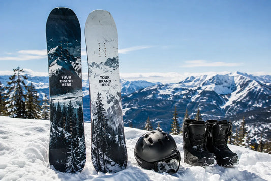 Elevate Your Brand Identity With Unique Custom Snowboard Graphics
