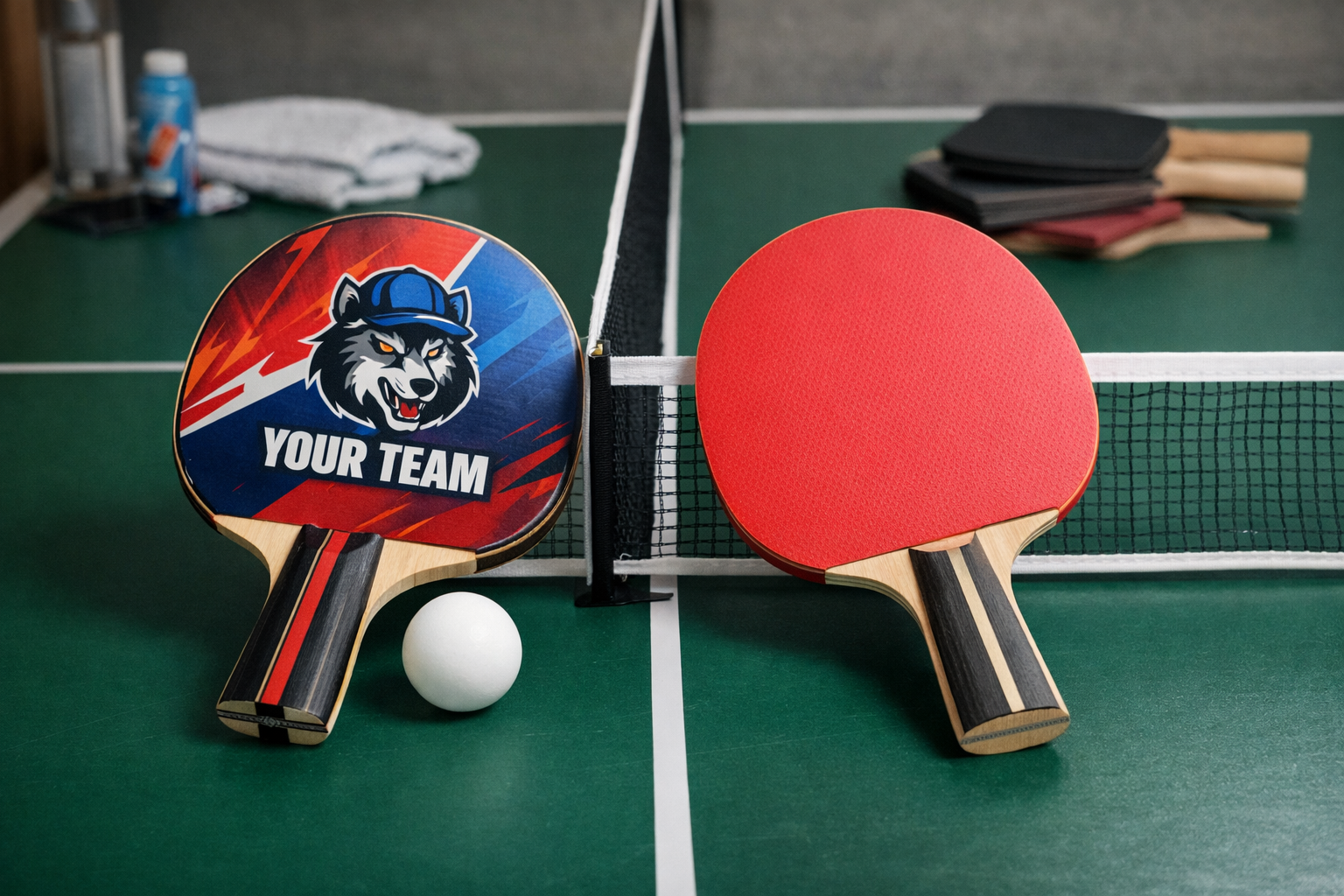 Premium Custom Ping Pong Paddles – Branded disruptsports
