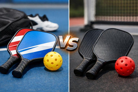 Fiberglass Pickleball Paddles vs. Carbon Fiber