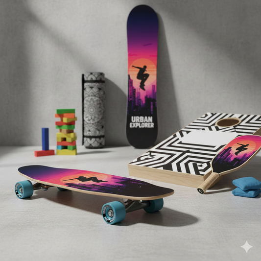 Custom skateboard