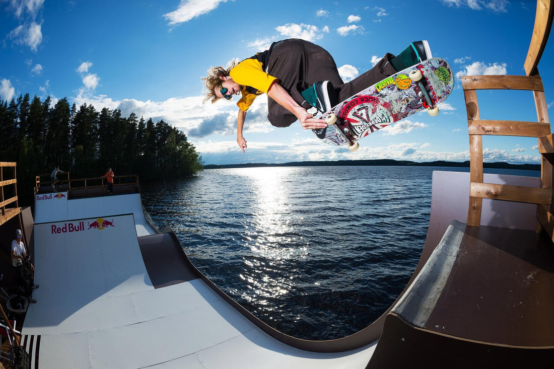 One of many top marketing ideas for promotional sports is to use the bottom of a skateboard