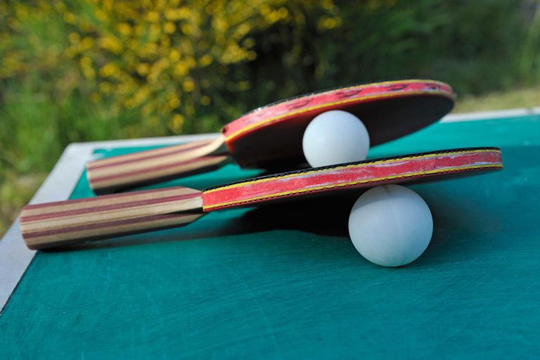 ping pong paddle colors