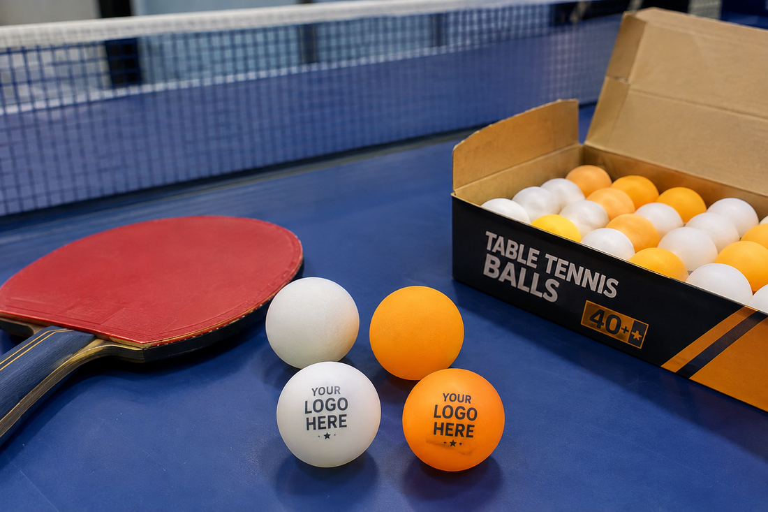 Colored Ping Pong Balls