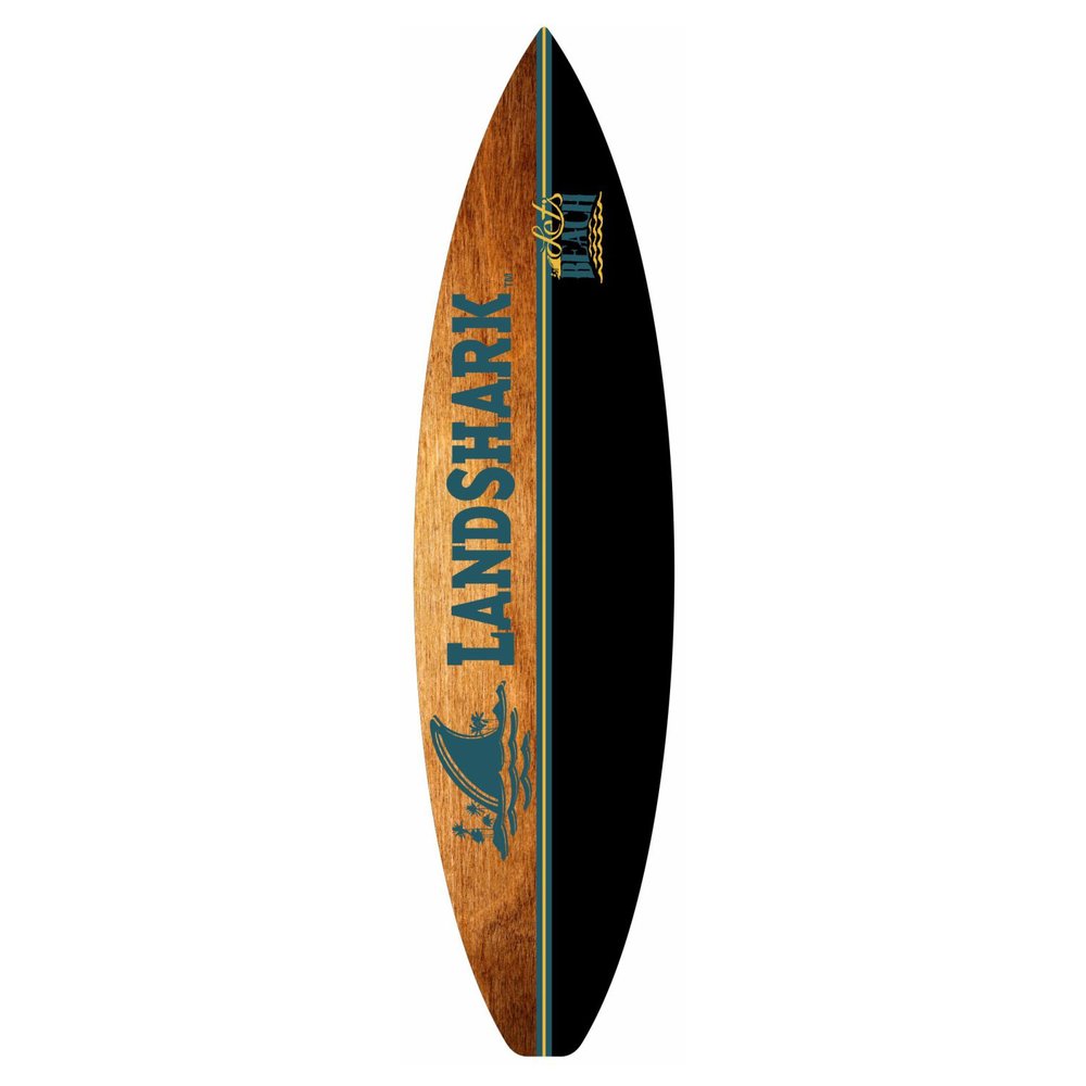 Surfboard chalk board