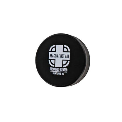 branded custom promo design your own promotional hockey puck