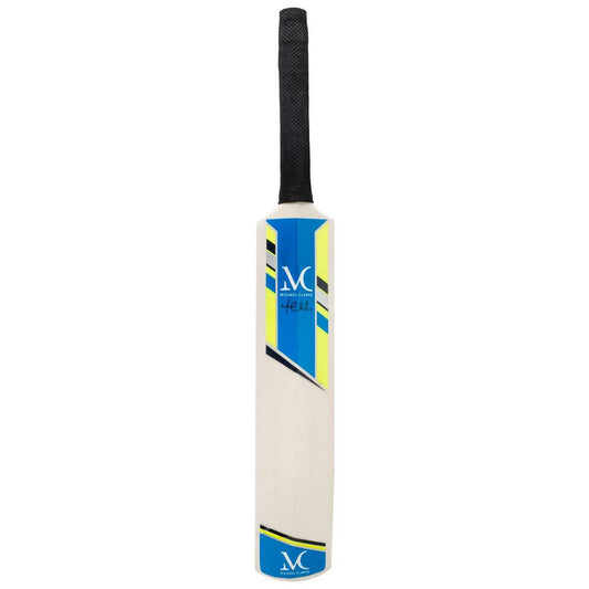 blue yellow white custom branded promotional mini cricket bat