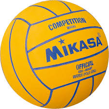yellow blue competition custom branded promotional waterpolo ball